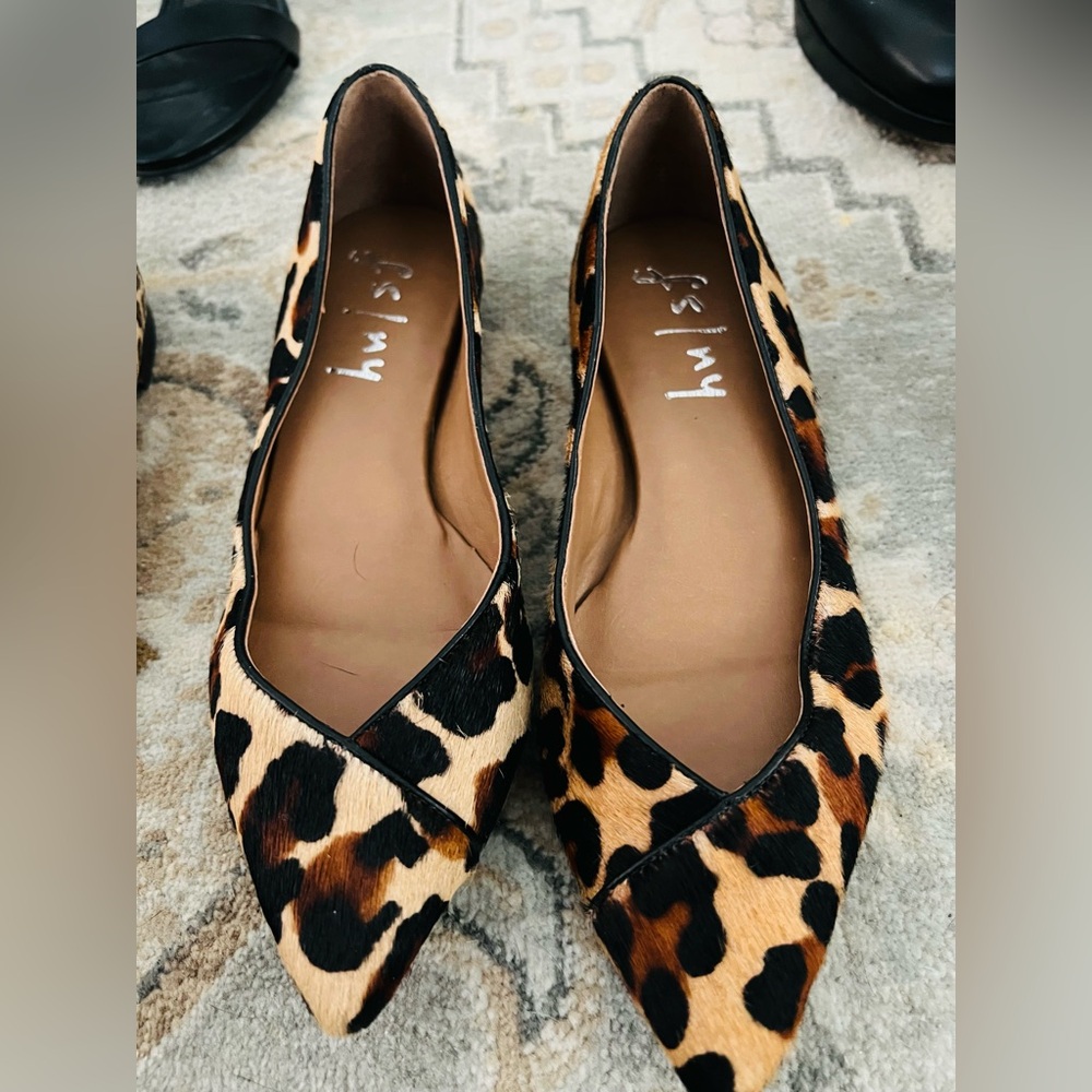Leopard Print Women's Shoes - genuine leather, NWOT